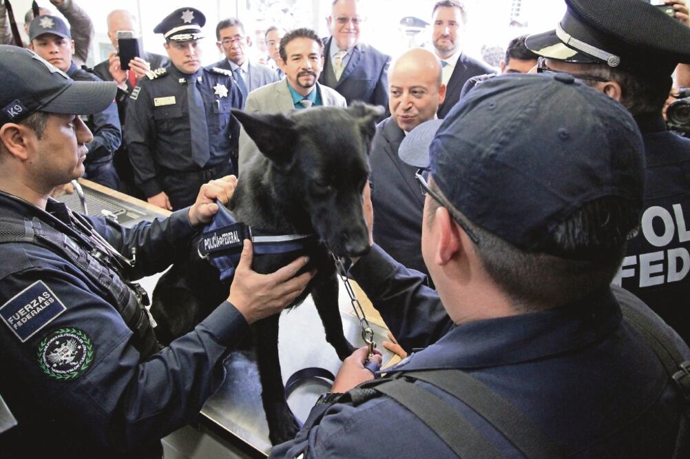 La ceremonia estuvo presidida por los comisionados Nacional de Seguridad, Renato Sales, y General de la Policía Federal, Manelich Castilla (FOTOS: CARLOS MEJÍA. EL UNIVERSAL)
