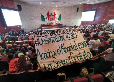 Entra en vigor reforma que despenaliza interrupción del embarazo en Oaxaca