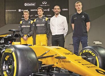 Renault presenta su auto, el RS17