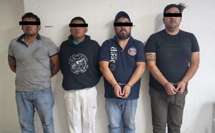 Detienen a 4 integrantes de una banda dedicada al robo de transporte de carga