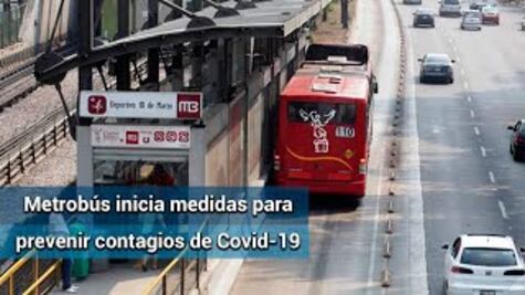 A partir de hoy, Metrobús dosifica entrada a usuarios