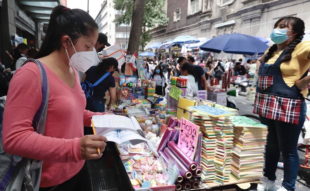 Compra de útiles escolares es más díficil por alza de precios. Foto: Archivo/ EL UNIVERSAL
