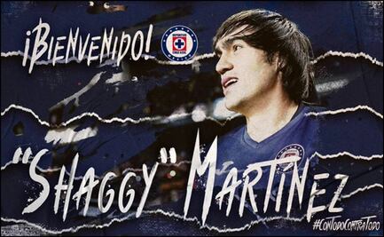 El "Shaggy" Martínez es nuevo jugador de Cruz Azul