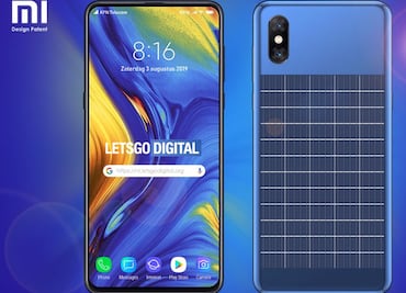 Xiaomi patenta un teléfono con carga solar