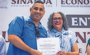 La gobernadora interina de Sinaloa, Graciela Domínguez, dijo que su mandato será de puertas abiertas e incluyente, y en el que se escucharán todas las voces, sin importar su afiliación política. Foto: Especial