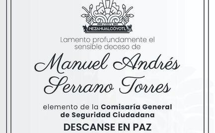 Se quita la vida policía de Nezahuacóyotl