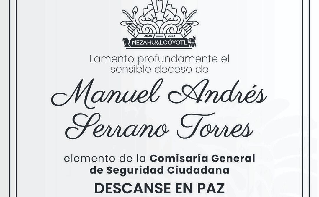 El alcalde Adolfo Cerqueda ofreció sus condolencias. Foto Especial