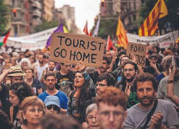 Turismo de masas crea focos de tensión y malestar entre europeos