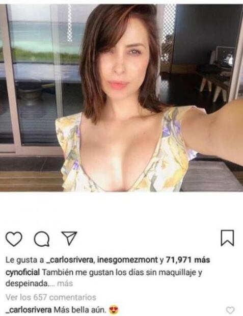 Carlos Rivera chulea a Cynthia Rodriguez sin maquillaje y despeinada