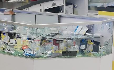 Asaltan tienda Coppel en Valle de Chalco; se llevan celulares 