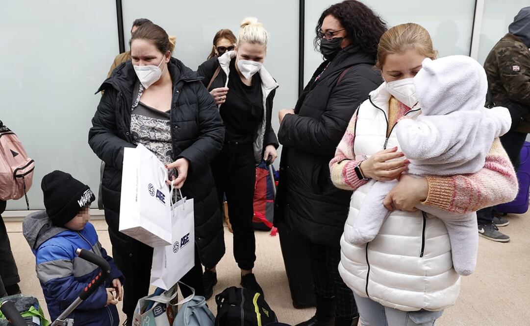 Más de la mitad de estos refugiados llegaron a la vecina Polonia. Foto: EFE