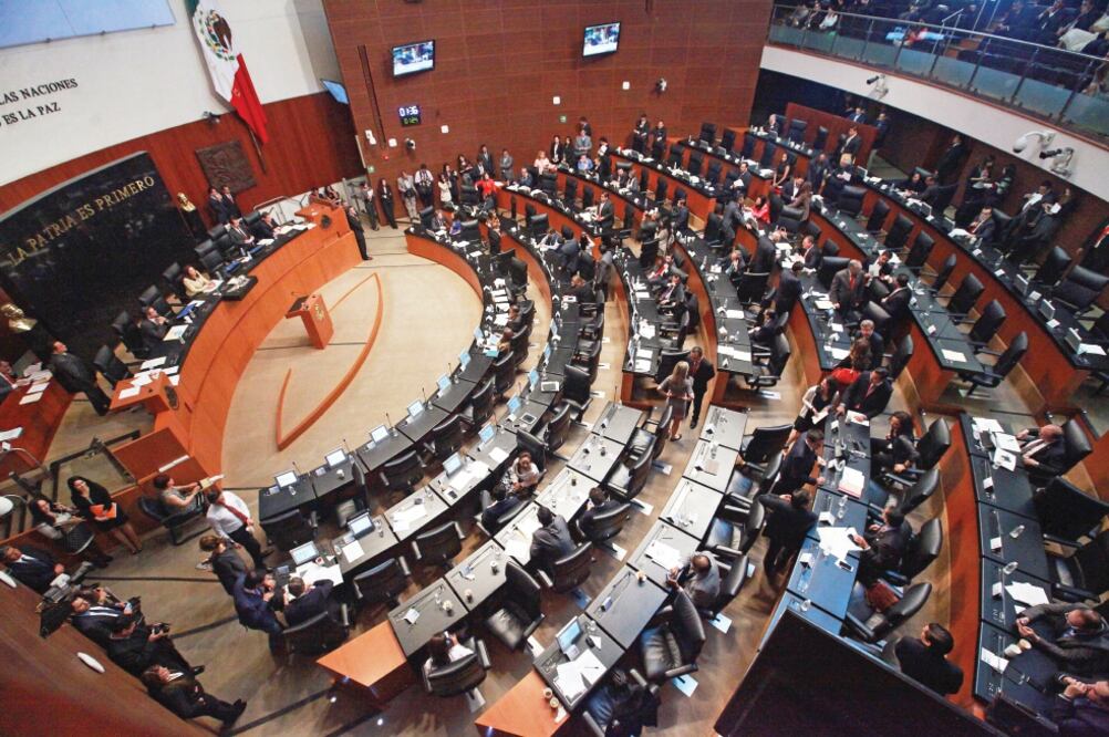 Sesión en el Senado. Foto: Archivo/EL UNIVERSAL