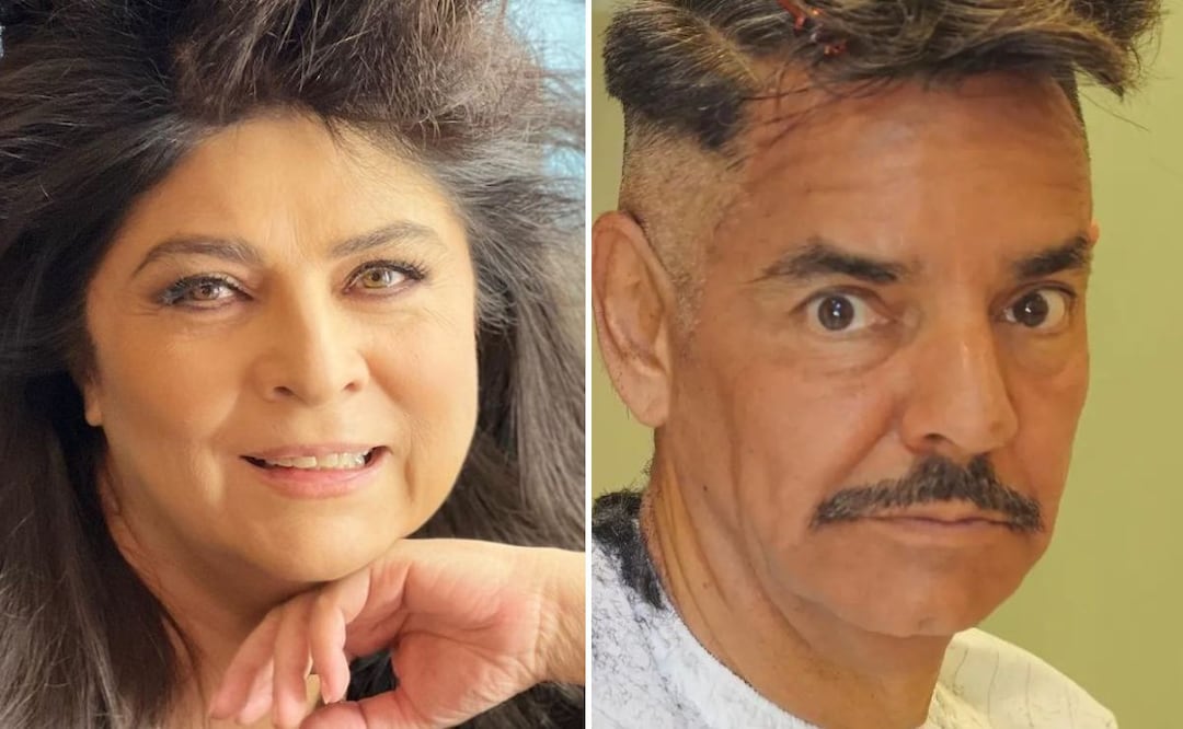 Victoria Ruffo y Eugenio Derbez. Foto: producción El Universal