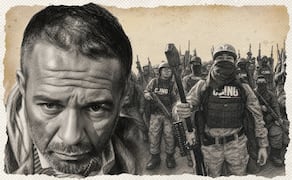 El "Tío Lako", alto mando del CJNG e integrante cercano a "El Mencho". Ilustración: EL UNIVERSAL