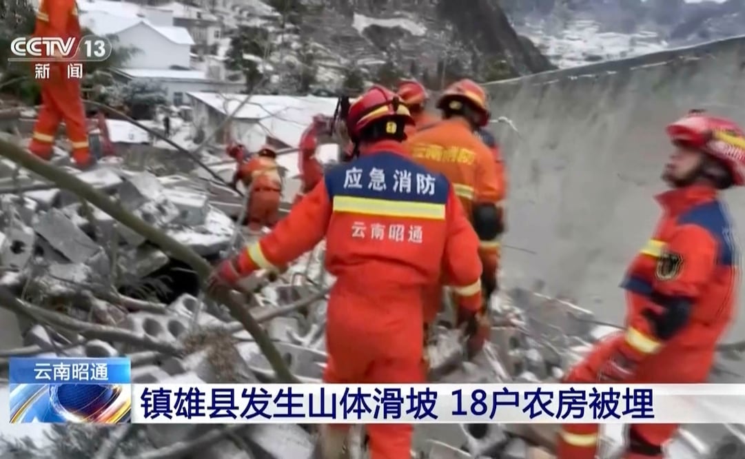 Tomada de video de el canal de CCTV de China. Foto: AP