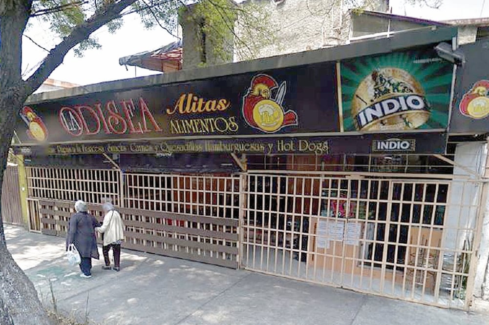 El asesinato de la mujer ocurrió en el bar La Odisea, ubicado sobre Canal de Miramontes, esquina con Ciruelos, en la colonia Cipreses, Coyoacán. (ESPECIAL)