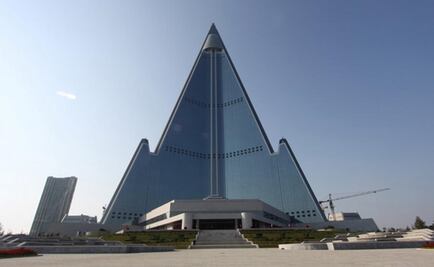 Así es el "hotel maldito" en Corea del Norte 