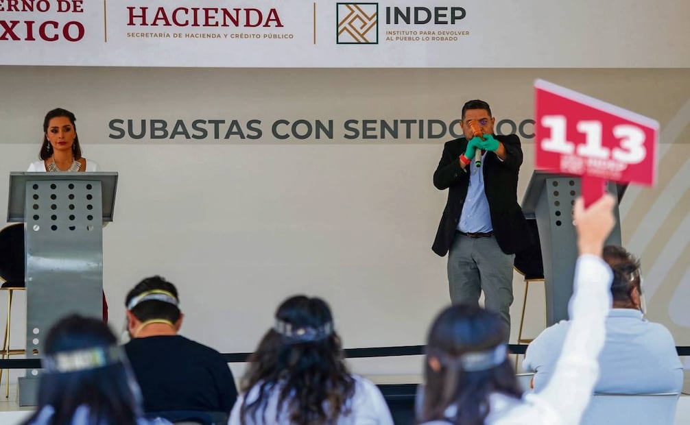 El Indep es un organismo descentralizado del gobierno, coordinado por la Secretaría de Hacienda, para dar destino a bienes decomisados. Foto: Archivo EL UNIVERSAL