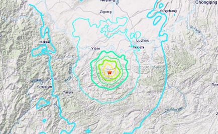 Sismo de 5.9 deja dos muertos y 19 heridos en China