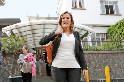 Se reúne Zavala con ex gobernadores del PAN