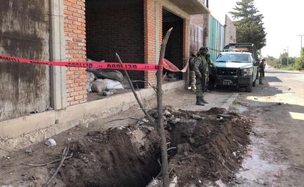 Semar y Sedena localizan túnel para huachicoleo en Otumba, Edomex