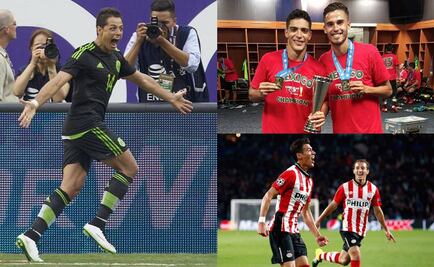 Felicitan a "Chicharito" y Jiménez desde Europa 