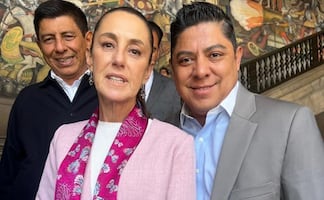 Sheinbaum discrepa con Ricardo Gallardo por candidatura de su esposa en San Luis Potosí; defiende freno al nepotismo