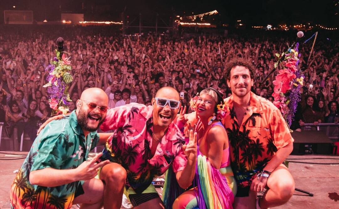 El próximo 30 de noviembre a las 19 horas, el Zócalo de la CDMX será el escenario del grupo colombiano Bomba Estéreo. Foto: X @bombaestereo