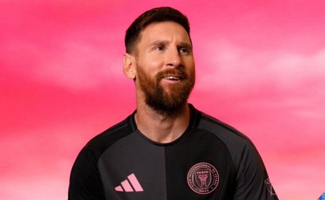 FOTO: Lionel Messi presenta nueva playera del Inter Miami - @InterMiamiCF