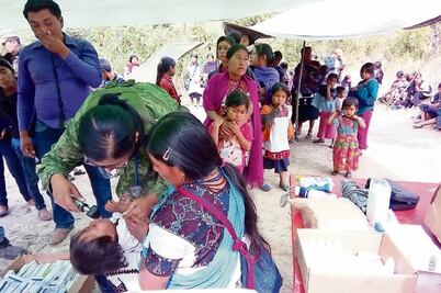 "Cesaron las ráfagas de armas de fuego con el Ejército"