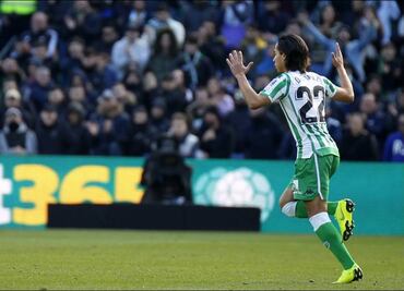 Diego Lainez entra en lista histórica de mexicanos en España