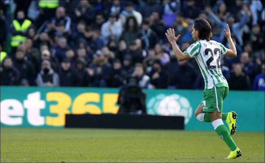 Debutó este domingo con el Betis. Foto: @RealBetis