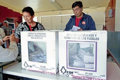 Se retrasa entrega de paquetes electorales