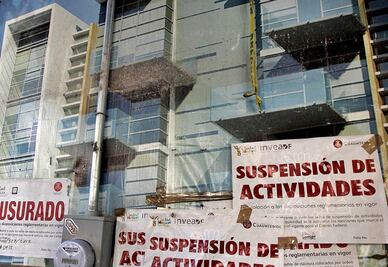 Detienen a uno por permitir publicidad ilegal en edificio