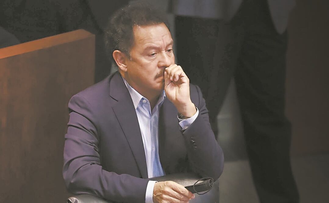 En la sesión de ayer, el pleno de la Comisión Permanente rechazó la petición del grupo de la Cuarta Transformación de convocar a un periodo extraordinario para aprobar la ley de la consulta de revocación de mandato. Fotos: DIEGO SIMÓN. EL UNIVERSAL