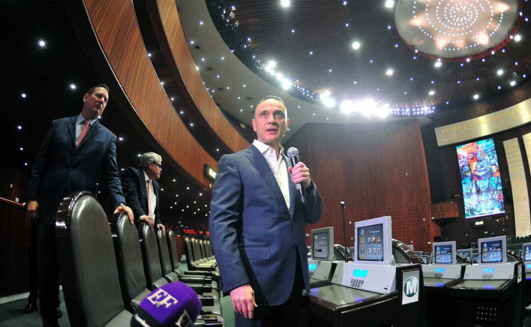 Mauricio Farah, quien fuera secretario General de la Cámara de Diputados presentó su renuncia este miércoles. FOTO: ESPECIAL