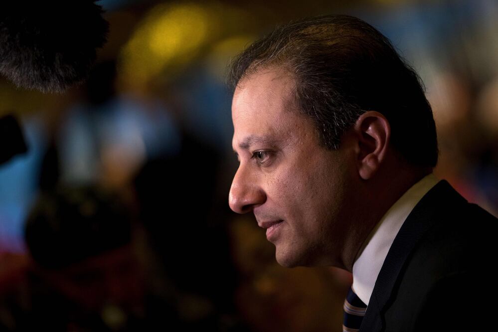 Preet Bharara, anterior fiscal que fue despedido por Trump tras retarlo a destituirlo (Foto: AFP)