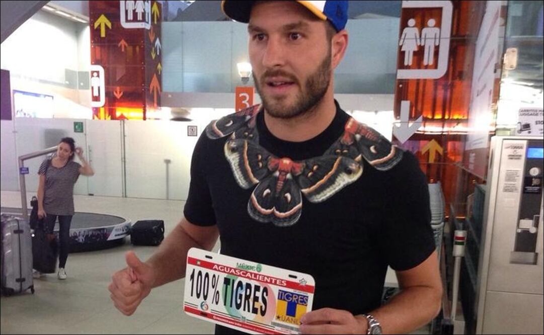 ANDRÉ PIERRE GIGNAC LLEGÓ HACE SIETE AÑOS A MÉXICO - FOTO: @TIGRESOFICIAL