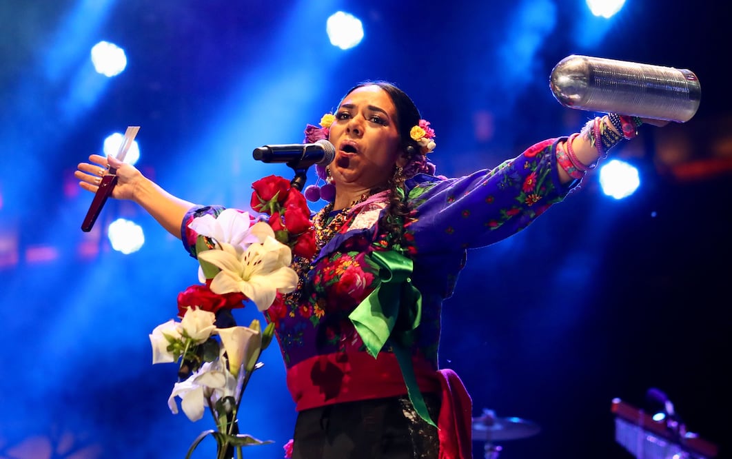 Lila Downs, cantante mexicana.
Foto: EL UNIVERSAL, archivo