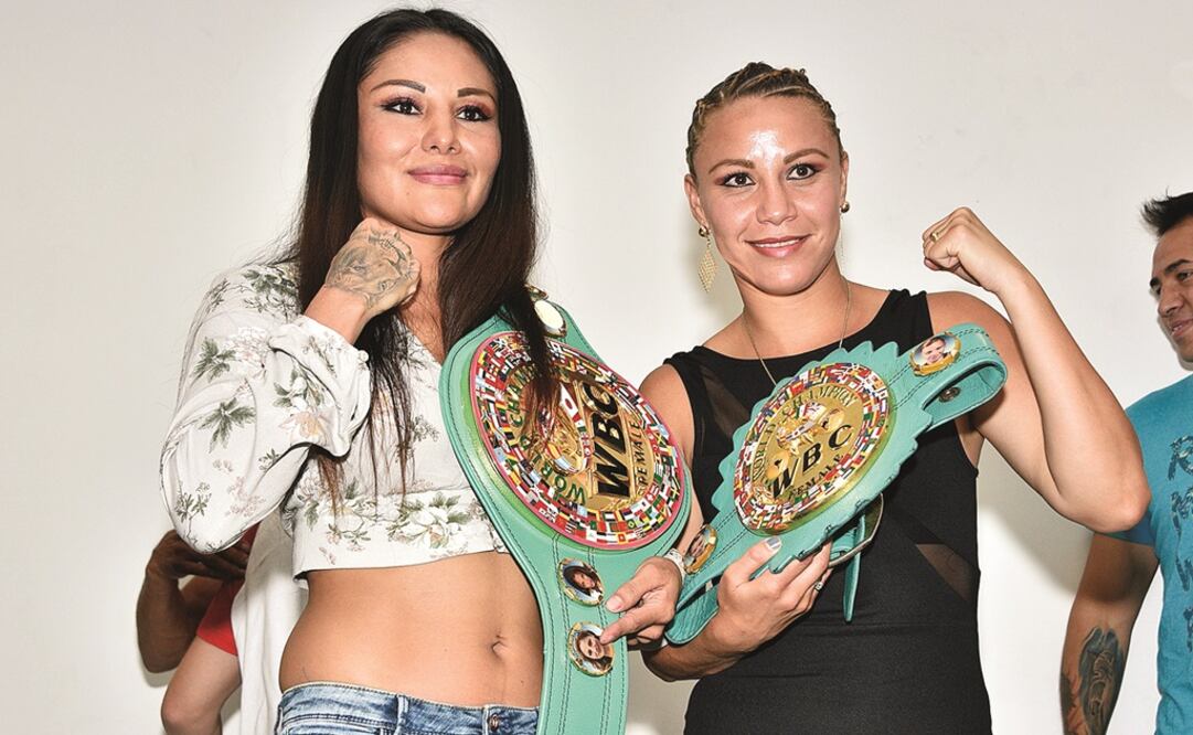 Mariana afirma que antes de enfrentar a la “L oba” M uñoz preferiría pelear con Jackie Nava o Amanda Serrano. (FOTOS: ALMA MONTIEL. CMB)