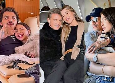 No era suyo. El jet de lujo que comparten Luis Miguel, Ángela Aguilar y Christian Nodal