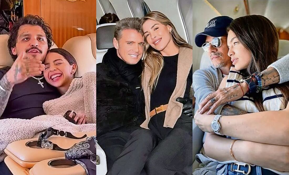 Se muestra el interior del avión que usan famosos en la lista se encuentran Nodal y Angela Aguilar, Luis Miguel o Mac Anthony.