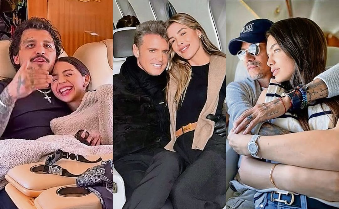 Se muestra el interior del avión que usan famosos en la lista se encuentran Nodal y Angela Aguilar, Luis Miguel o Mac Anthony.