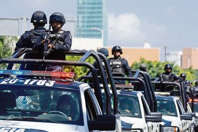 Van 527 policías militares para reforzar seguridad en el estado