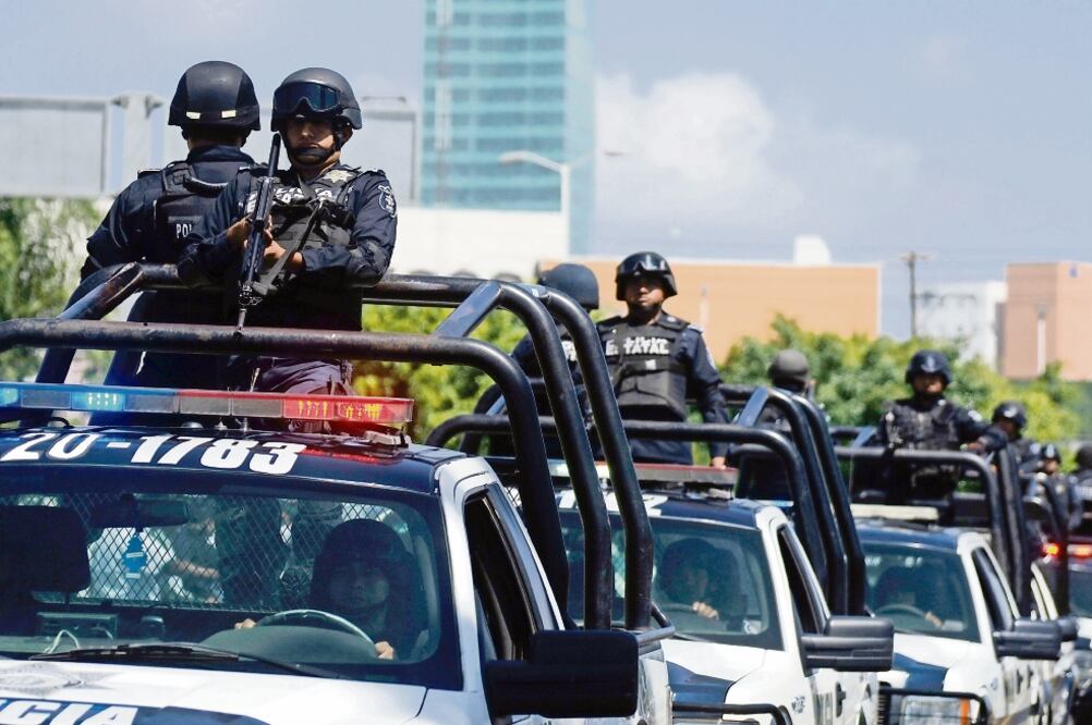 Para 2017 serán reclutados mil nuevos policías para la Fuerza Civil, según Aldo Fasci, vocero de seguridad. (ARCHIVO EL UNIVERSAL)