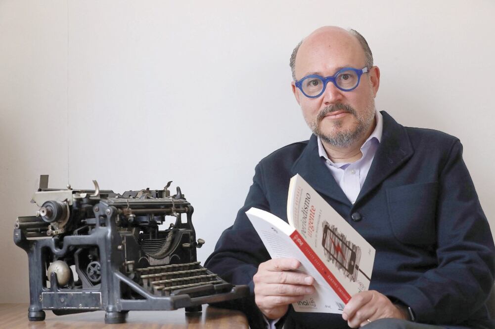 Ricardo Raphael Especialista en seguridad y periodista. Foto: ARCHIVO EL UNIVERSAL