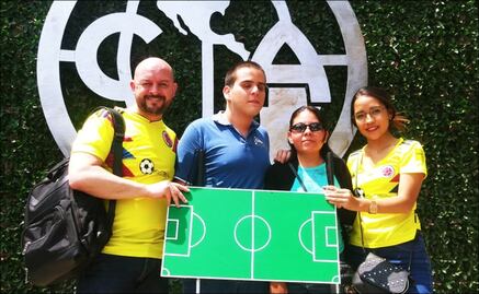 América cumple sueño de aficionado sordociego 