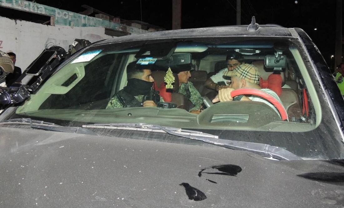 Miguel Rios García transmitió en vivo la persecución que realizó contra dos unidades del Ejército Mexicano. Foto: Especial.
