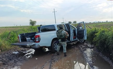 Aseguran armas, drogas y vehículos en operativos de Marina y Ejército en Sinaloa; localizan tres cuerpos en Navolato