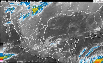 Se registrarán tormentas en Chiapas y Veracruz